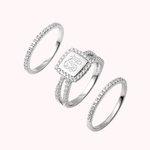 Stacking Monogram Ring for Women