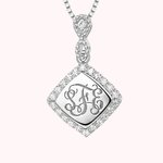 Collier à Personnaliser avec Gravure Collier d'Infini avec Zircone Cubique Cadeau d'Anniversaire pour Femme | Callie