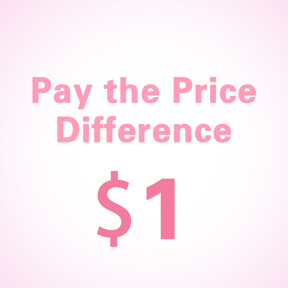 Pay Price Difference Only