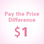 Pay the Price Difference Only