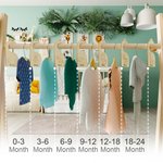 Personnalisable En bois Bébé Placard Séparateurs Artisanal 7 Ensemble