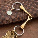 Llavero de aleación personalizado Horse Bit Horse Lover Gift