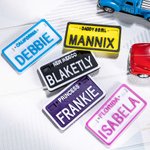 Gepersonaliseerde Auto Fiets Wagen Kinderwielen Nummerplaat