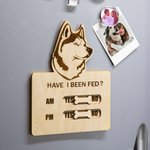 Personnalisé Suivi d'alimentation Curseur de rappel  Animal de compagnie Cadeau pour Animale Amateur