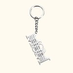 Engraved Keychain for Father with Kid's Name