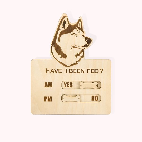 Personnalisé Suivi d'alimentation Curseur de rappel  Animal de compagnie Cadeau pour Animale Amateur