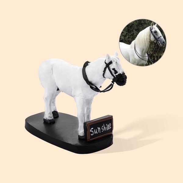Personalizzato fatto a mano ritratto animale domestico statua foto cane gatto pappagallo tartaruga criceto cavallo ritratto statua amante animale domestico regalo regalo commemorativo animale domestic