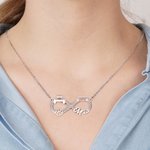 Collar personalizado Jeep & Paw Print Infinity con nombre para perro Jeep Car Lover