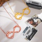 Collar personalizado Jeep & Paw Print Infinity con nombre para perro Jeep Car Lover