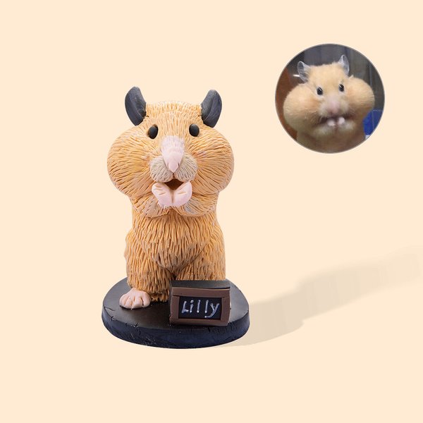 Personalizzato fatto a mano ritratto animale domestico statua foto cane gatto pappagallo tartaruga criceto cavallo ritratto statua amante animale domestico regalo regalo commemorativo animale domestic