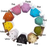 Personalized 2 Pieces Roller Skate Toe Caps