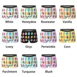Boxer personalizzati con faccia buffa e uovo di Pasqua
