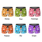 Boxer personnalisé avec ruban d'anniversaire