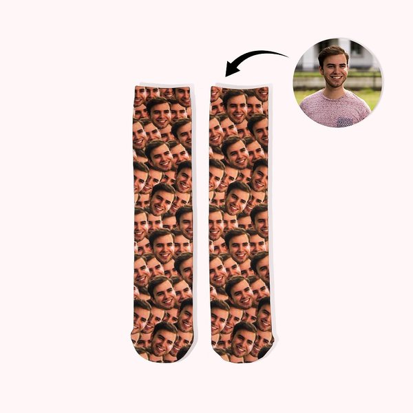 Personalized Unisex Funny Face Socks with Photo