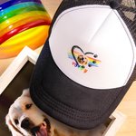 Casquette de Baseball Personnalisée avec Photo et Nom d'Animal de Compagnie Cadeau Anniversaire Noël pour Amoureux des Sports