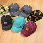 Casquette de Baseball Personnalisée avec Broderie de Lettres Cadeau Anniversaire Vacances pour Famille Ami