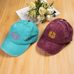 Casquette de Baseball Personnalisée avec Broderie de Lettres Cadeau Anniversaire Vacances pour Famille Ami