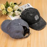 Casquette de Baseball Personnalisée avec Broderie de Lettres Cadeau Anniversaire Vacances pour Famille Ami