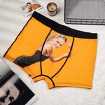 Boxers personalizados para hombre con cara graciosa y foto Regalos de San Valentín Aniversario para hombre