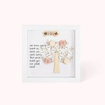 Custom Family Tree Frame Geschenk für Muttertag