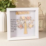 Custom Family Tree Frame Geschenk für Muttertag