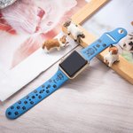 Pulsera personalizada 1-3 con avatar de perro y gato para Apple Watch