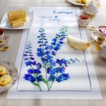 Torchon à fleurs du mois de naissance