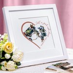 Cadre photo personnalisé Cheval et fille Cadeau pour amoureux des chevaux