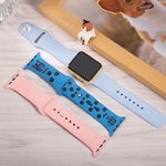 Pulsera personalizada 1-3 con avatar de perro y gato para Apple Watch