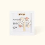 Custom Family Tree Frame lahja äitienpäivänä