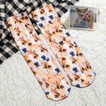 Personalised Unisex Dog Face Socks Gift for Dog Lovers