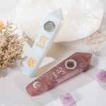 Varita mágica de cristal personalizada Doce Constelaciones