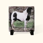 Personalised Colourful Photo Rock Slate for Memorial