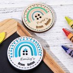 Bouton de bravoure personnalisé Cadeau d'anxiété pour le premier jour de la rentrée scolaire