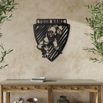 Giocatore di calcio personalizzato in metallo Regalo per chi ama lo sport