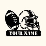 Personalisierte Fußball & Caps Metall Dekor Geschenk für Fußballspieler