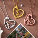 Personalizada Voleibol Corazón Circón Cúbico Collar con Nombre Número Joyería Inspiracional Cumpleaños Punto Juego Regalo para Jugador de Voleibol Entusiasta