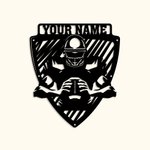Personalizado Rugby Union Deporte Metal Wall Art