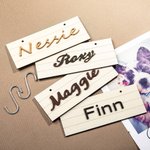 Personnalisé étiquette Caisse pour animaux de compagnie