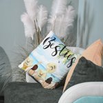 Customized Besties 'Back Beach Holiday Style Kissen werfen Kissenbezug