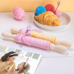 Mini Rouleaux à Pâtisserie Style Rae Dunn Décoration Personnalisée avec Texte Cadeau de Pâques pour Famille Pâtissier