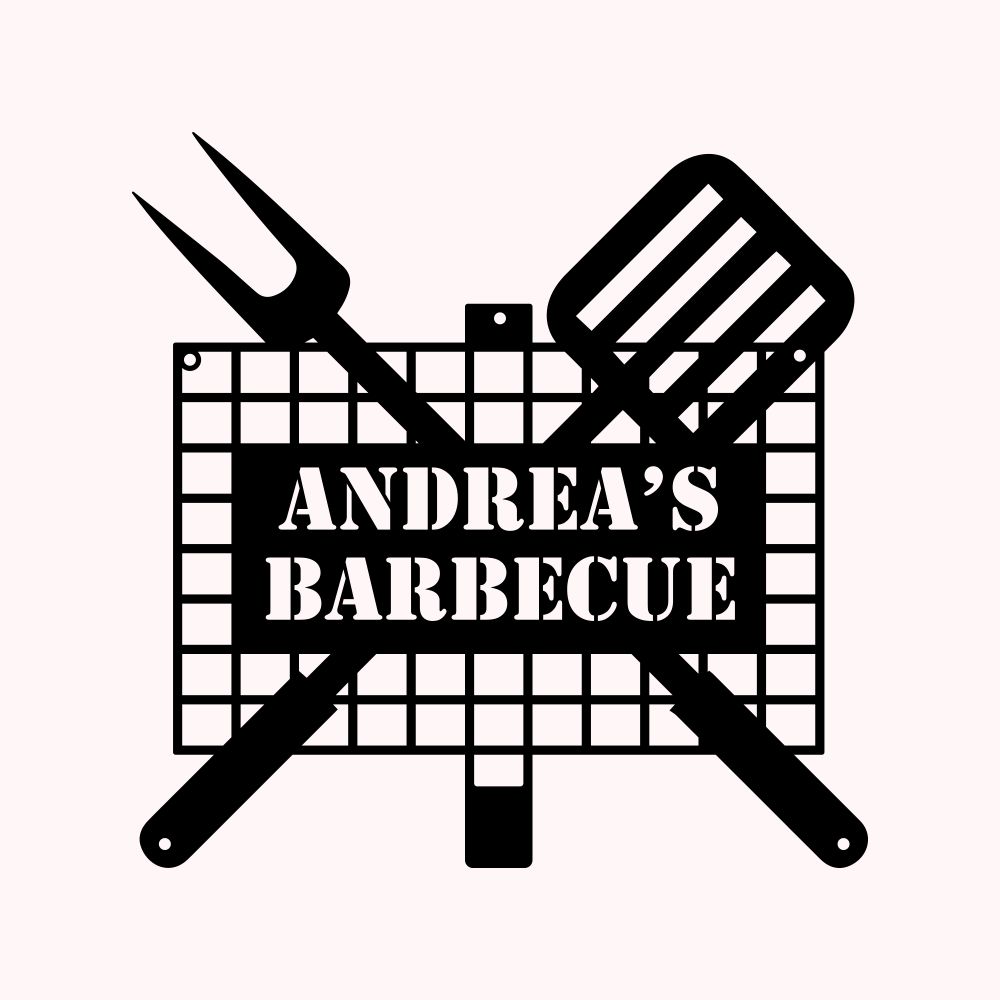 Benutzerdefinierte BBQ Metall Wand Kunst Dekorationen