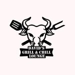 Custom BBQ Metal Wall Art Sign