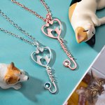 Collar personalizado con nombre de estetoscopio para veterinarios