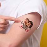 Tatouages Temporaires Résistants à l'Eau Lot de 15 Personnalisés pour Fête Bachelorette Anniversaire