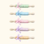 Custom Rae Dunn Inspired Easter Mini Rolling Pins Påskdekorationer Tiered Tray Decor 2 till salu