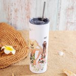 Personalized Besties' Back Stainless Steel Tumbler for Best Friends