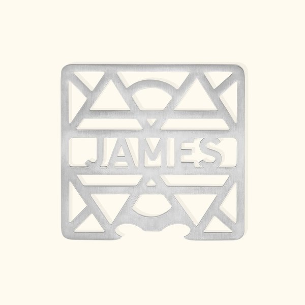 Personalised Name Stainless Steel Coaster Bottle Opener