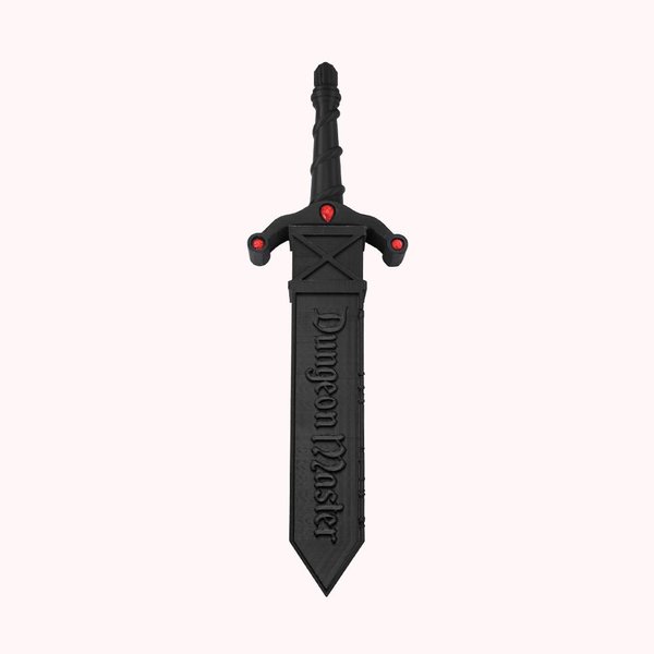 Personalized Dice Storage Dagger with Dice