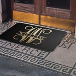 Personalisierte Fußmatte mit Monogramm und Name